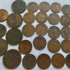 27 Kolikkoa Venäjä 1 kop 1840 - 1915 - pikkukuva 2