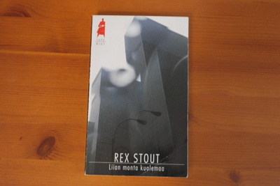 Rex Stot:Liian monta kuolemaa.Nid.