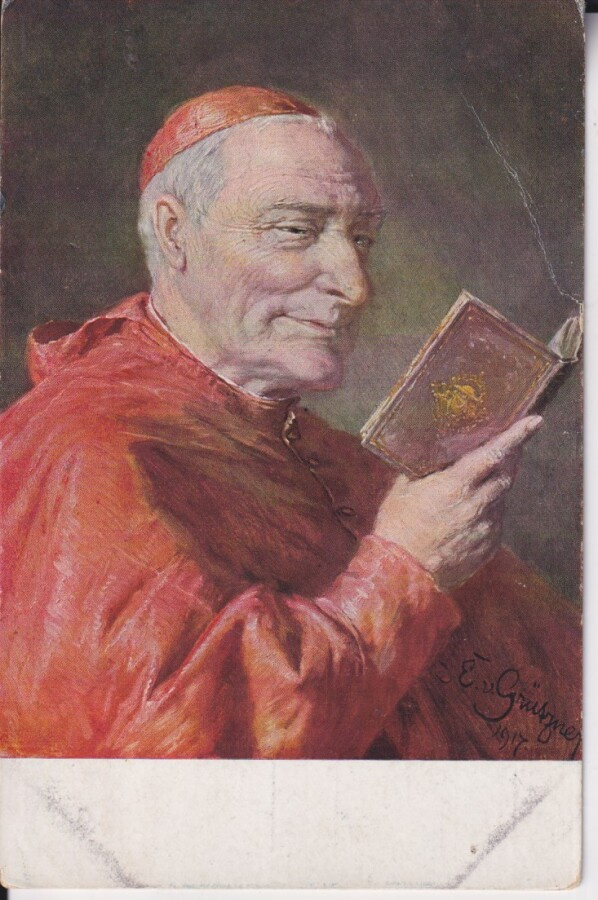 Mies lukee , Interessante Lekture. E.v. Grytzner,    e76