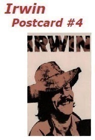 IRWIN GOODMAN --- postikortti 13cm x 18cm   #4