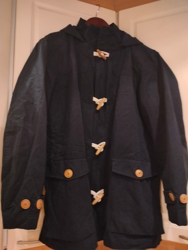 Selected Homme takki hupulla. L-koko
