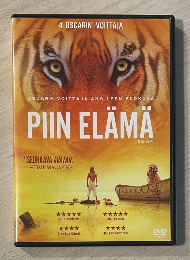 Ang Lee: PIIN ELÄMÄ (2012) 11 Oscarin ehdokas!