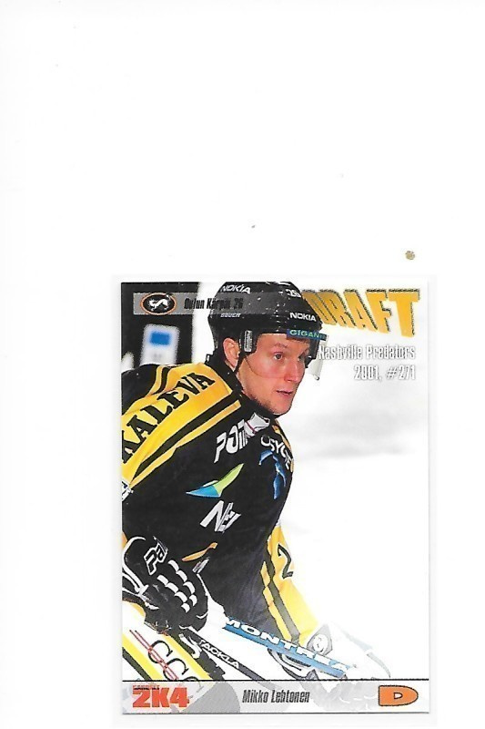 2003-04 CardSet #89 Mikko Lehtonen Kärpät