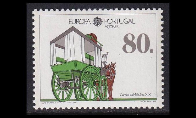 Azorit 390a ** Europa viestintä ja liikenne (1988)