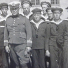 VANHA Valokuva Matruusit Laivasto? Rannikkotykistö? 1920-l - pikkukuva 2