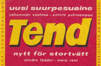 Tend, uusi suurpesuaine . SOK. s54