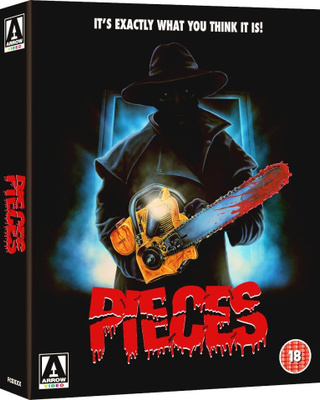 PIECES (1982) UNRATED 3-Disc LE Box Arrow Video RARE! *UUSI*