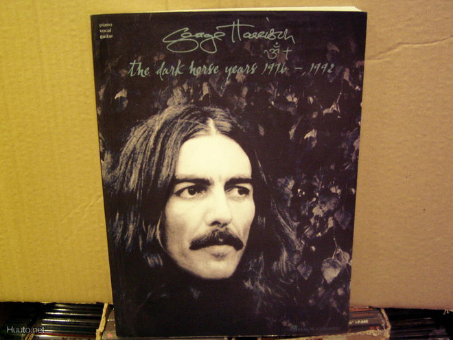 GEORGE HARRISON THE DARK... - PIANO, VOCALS, GUITAR NOTES