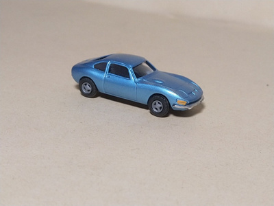 Opel 	GT	Coupe	1971	sininen 1:87	I.M.U.