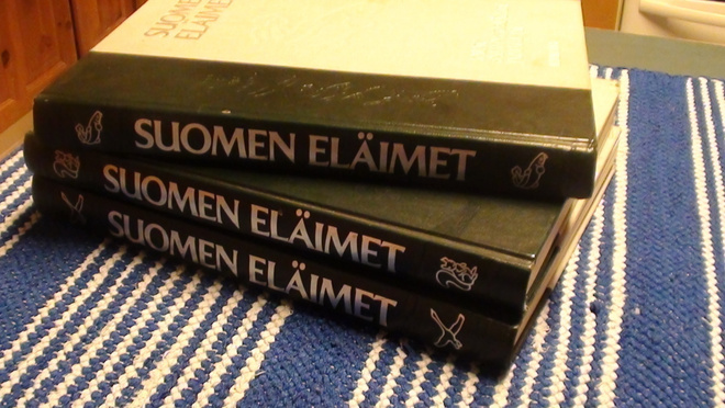 SUOMEN ELÄIMET 3-osainen kirjasarja