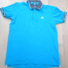 Adidas Pikeepaita S ClimaLiteCotton turkoosi - pikkukuva 1