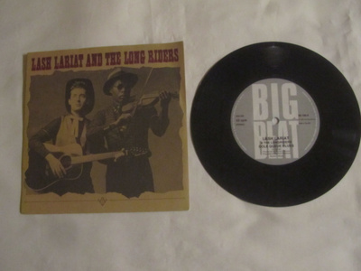 Lash Lariat & The Long Riders:Dole Queu Blues 7" 1985