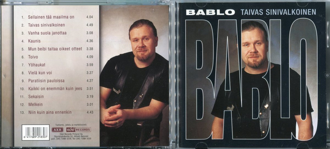 BABLO . CD-LEVY . TAIVAS SINIVALKOINEN