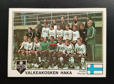 1979 Panini Euro football #83 Valkeakosken Haka