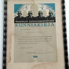 Helsingin Suojeluskuntapiirin kunniakirja - pikkukuva 1
