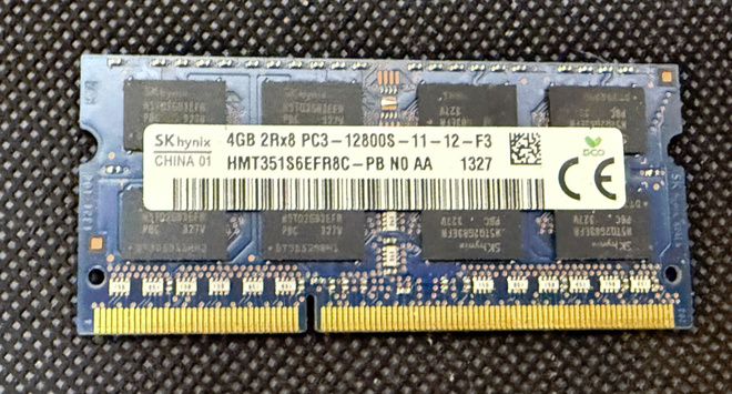 SK hynix 4GB DDR3 1600MHz SO-DIMM *SIS TOIMITUS*