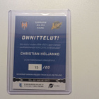 Blueline 26-27 Christian Heljanko Signature RARE Tappara /20 - pikkukuva 2