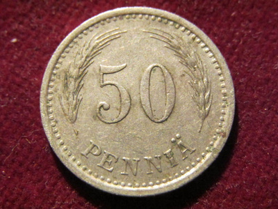 50 penniä 1934