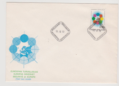 FDC 1972 Euroopan turvallisuus