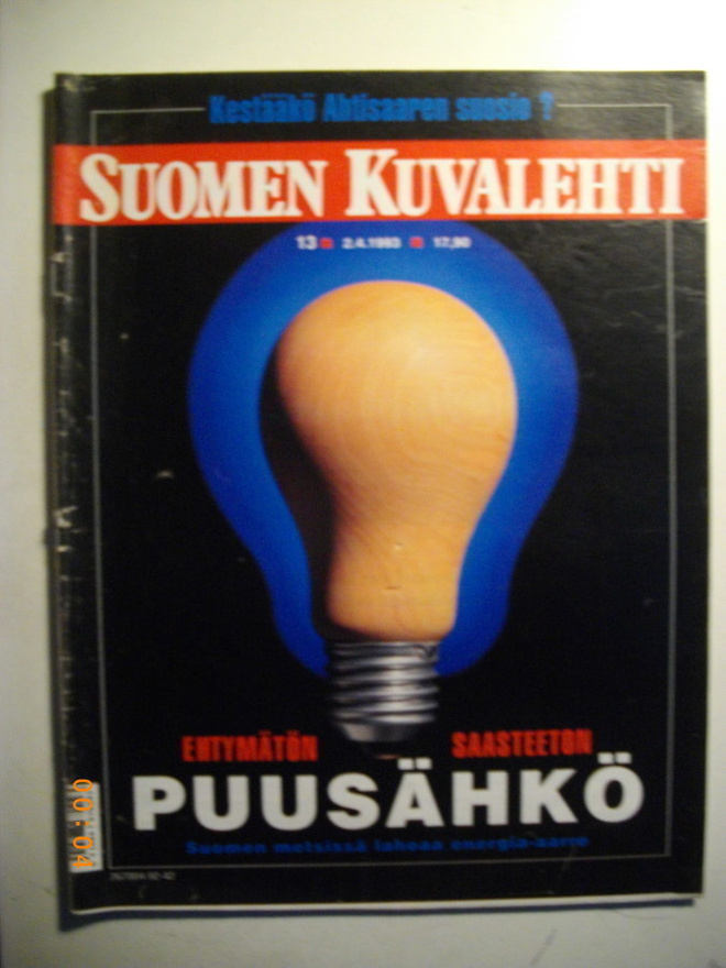 Suomen Kuvalehti Nro 13/1993. (15.3)
