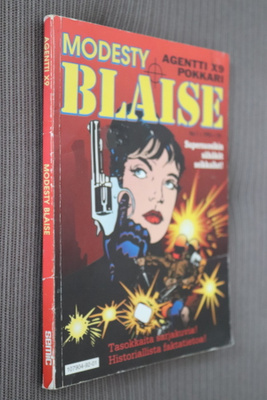 Agentti X9 pokkari 1992 Modesty Blaise