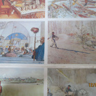 8 KPL CARL LARSSON TAIDEKORTTI SARJA KÄYTTÄMÄTÖN - pikkukuva 3