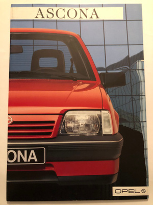 Myyntiesite - Opel Ascona - 1986