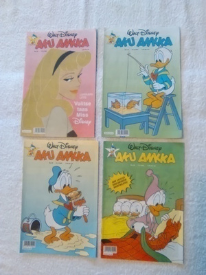 Aku Ankka 1994: / 33 / 34 / 35 / 36 / 4 kpl Hyvät