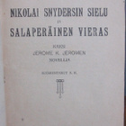 Jerome K. Jerome: Nikolai Snydersin Sielu, Andersin 1920. - pikkukuva 3