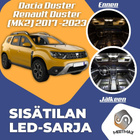 Dacia Duster II Sisätilan LED-sarja 7-osainen - pikkukuva 1