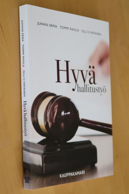 Erma Rasila Virtanen : Hyvä hallitustyö ( 7.p. 2018 )