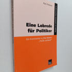 Kari Palonen : Eine Lobrede fur Politiker : ein Kommentar... - pikkukuva 1