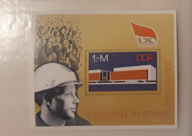 DDR 1976 - Puoluepäivät blokki  ++