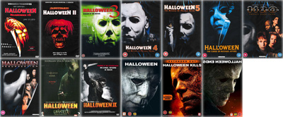 Halloween 1-13, koko slasher kauhu klassikko elokuvasarja