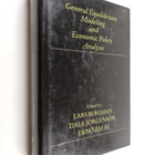 Lars Bergman ym. : General Equilibrium Modeling and Econo... - pikkukuva 1