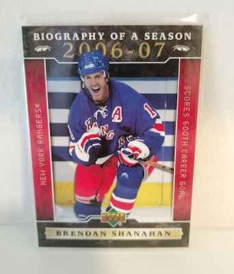 2006-07 Upper Deck Biography of a Season Brendan Shanahan