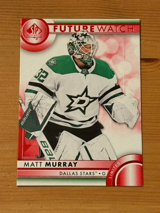 2023-24 SP Authentic Limited Red #125 Matt Murray FW