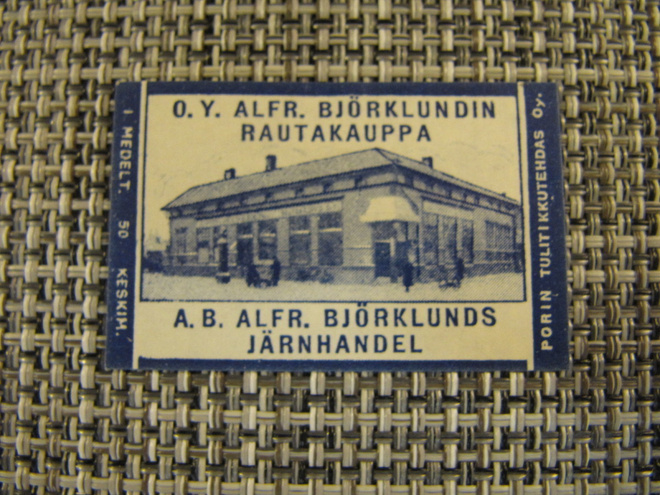 O.Y.Alfr.Björklundin Rautakauppa (Kokkola ).