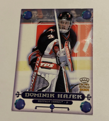2000-01 Crown Royale Jewels of the Crown #6 Dominik Hasek