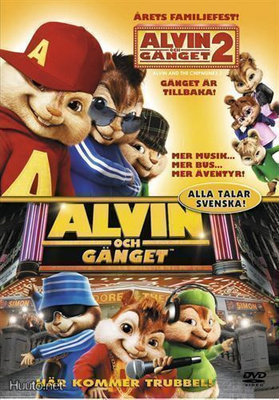 Alvin ja Pikkuoravat / Alvin ja Pikkuoravat 2 (Tupla DVD)