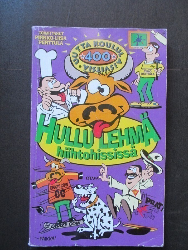 Hullu lehmä hiihtohississä