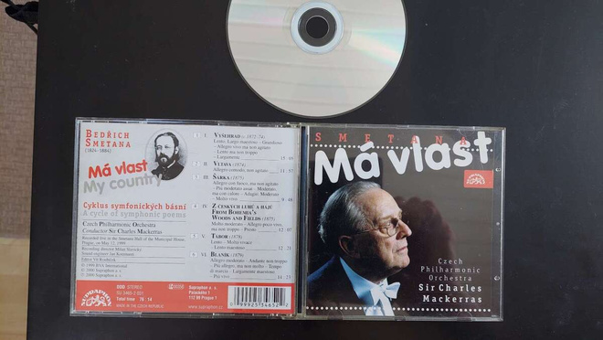 CD Bedrich Smetana / Czech Philharmonic Orchestra: Má vlast