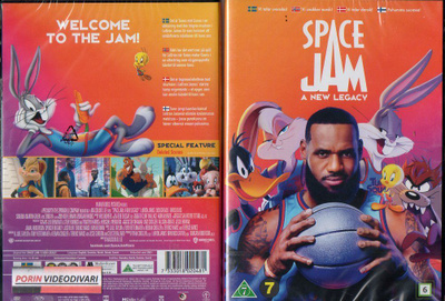 Space Jam A New Legacy (79 379) UUSI -FI- nordic, DVD 2021