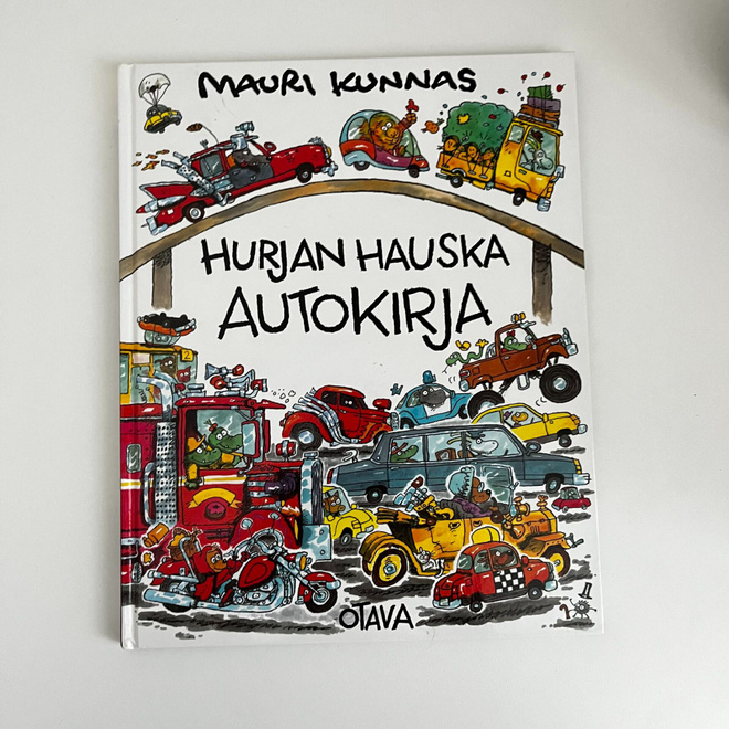 Mauri Kunnas - Hurjan hauska autokirja