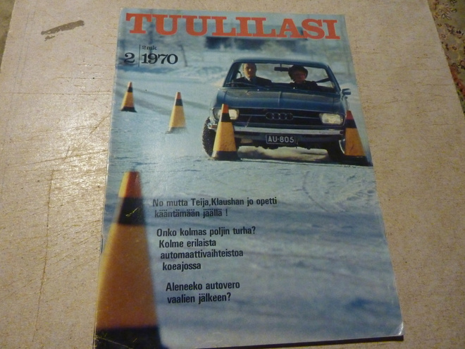 Tuulilasi 2-70  VW Kupla , Opel Kadett