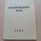 Kulontorjuntaopas 1941, vedos ennen opasta 1943 - pikkukuva 1