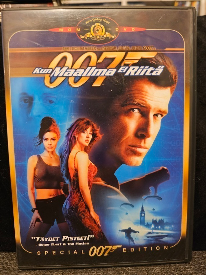 Kun maailma ei riitä - James Bond 007 (DVD) Pierce Brosnan