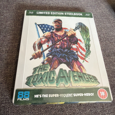 The Toxic Avenger (1984) Zavvi Exclusive SteelBook / L.E.