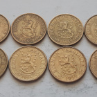 20 mk v. 1952-1962, yht 14 kolikkoa, circ - pikkukuva 3