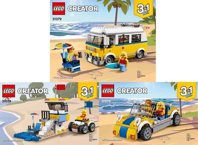 Lego 31079 Sunshine Surfer Van ( Creator ) 2018